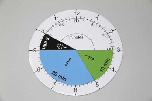 Wissner® active learning - Fraction Clock magnetic