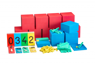 Big Base Ten Class Set (194 pcs) RE-Plastic® RE-Wood®