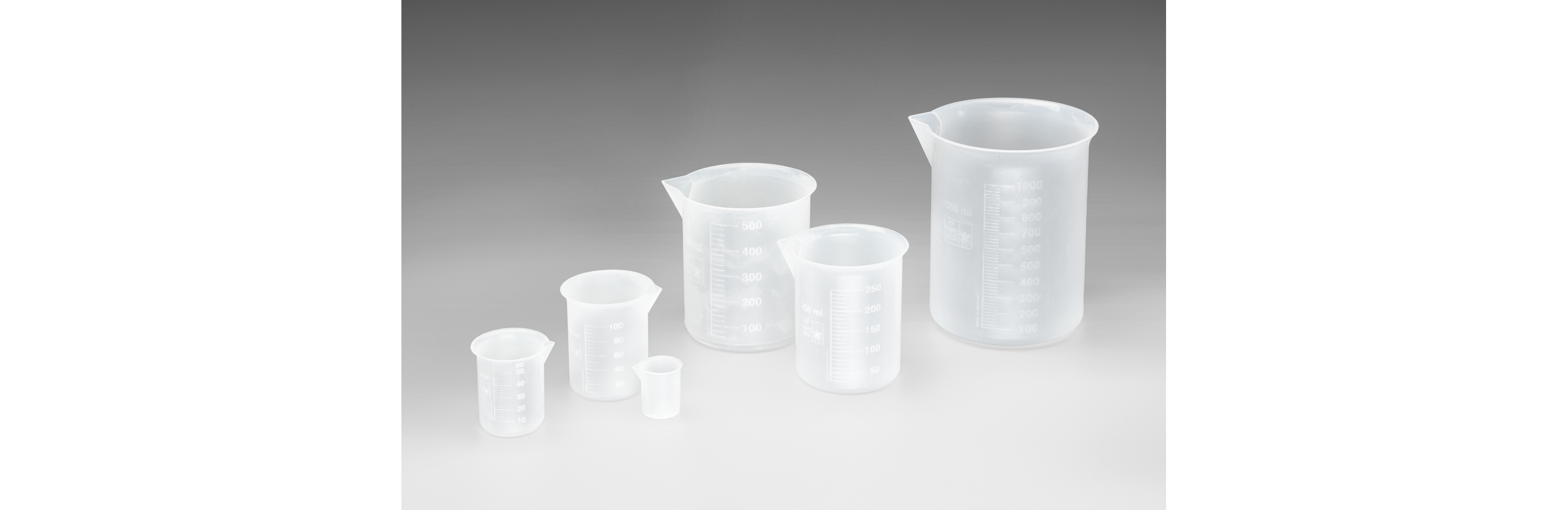 Wissner® active learning - Beaker Set (6 pcs) RE-Plastic®