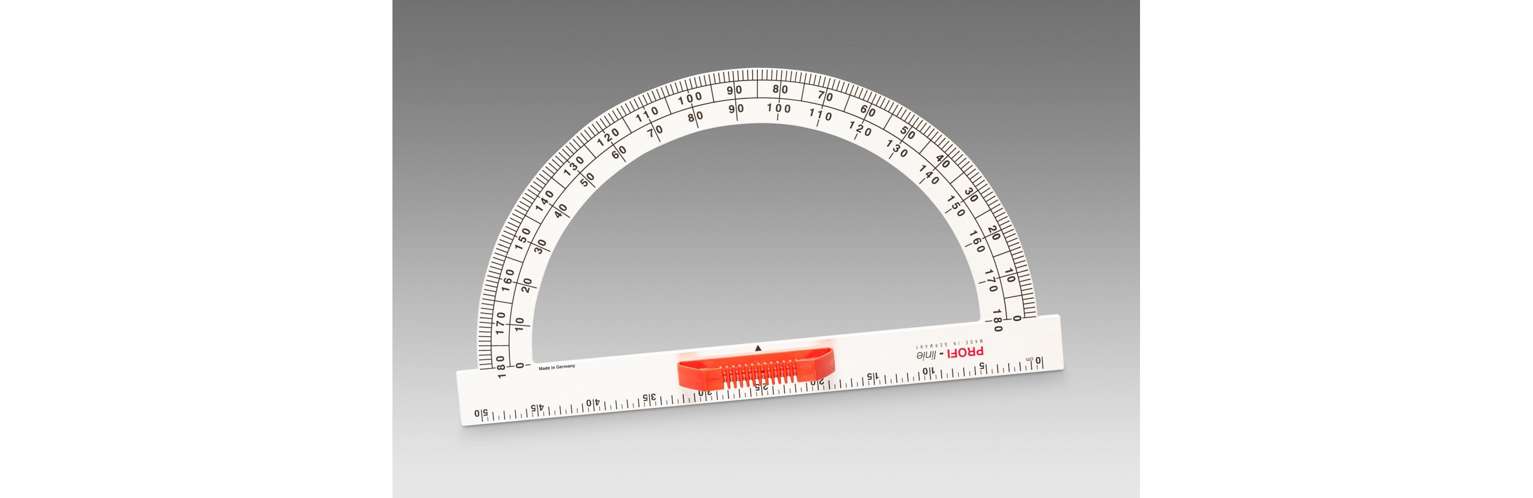 Wissner® active learning - PROFI - Protractor 180° 50 cm PROFI-linie