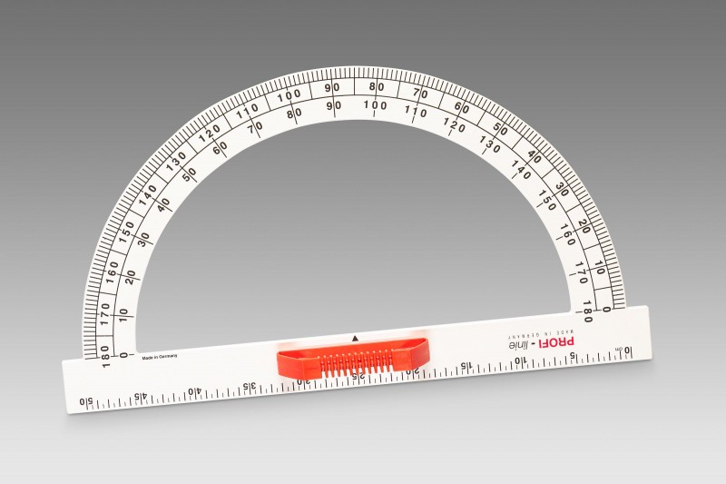 Wissner® active learning - PROFI - Protractor 180° 50 cm PROFI-linie