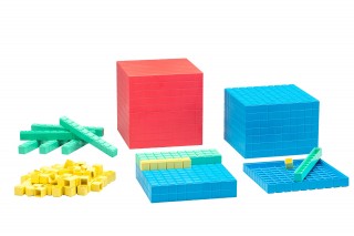 Wissner® active learning - Base Ten Set (121 pcs) RE-Plastic®