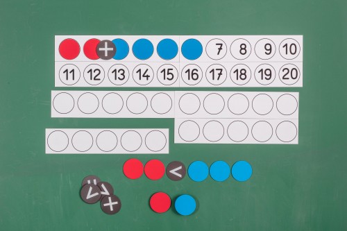 Wissner® active learning - Counting Board for the chalkboard magnetic