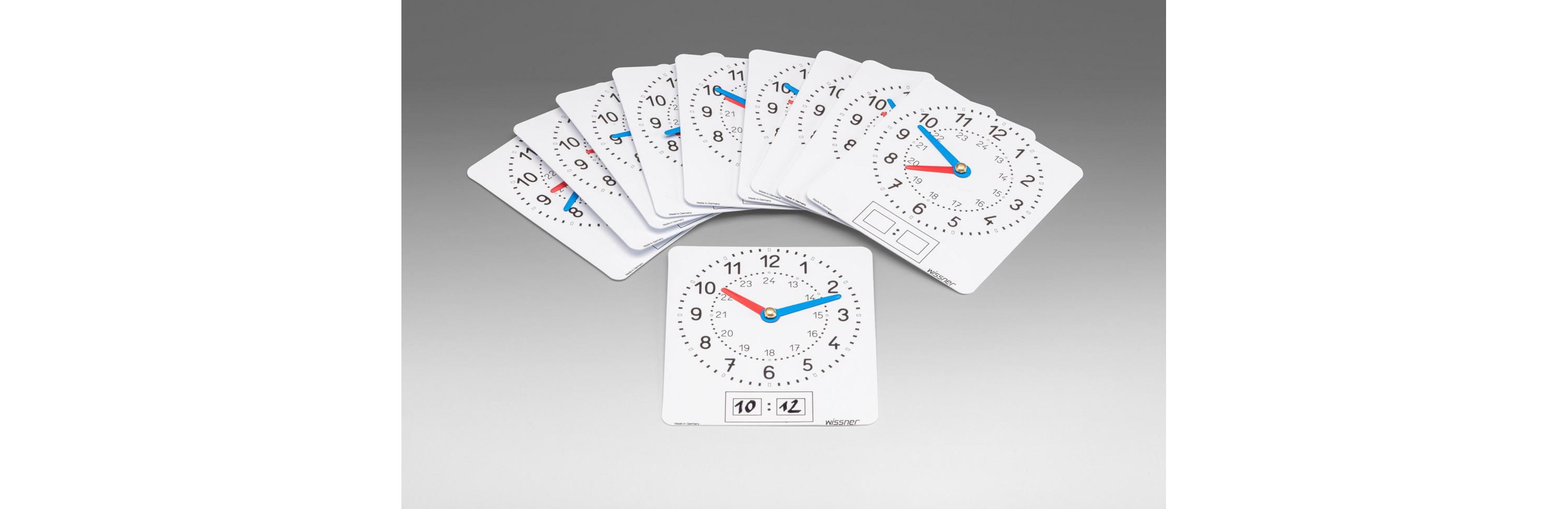 Wissner® active learning - Small Clock Set (10 pcs)