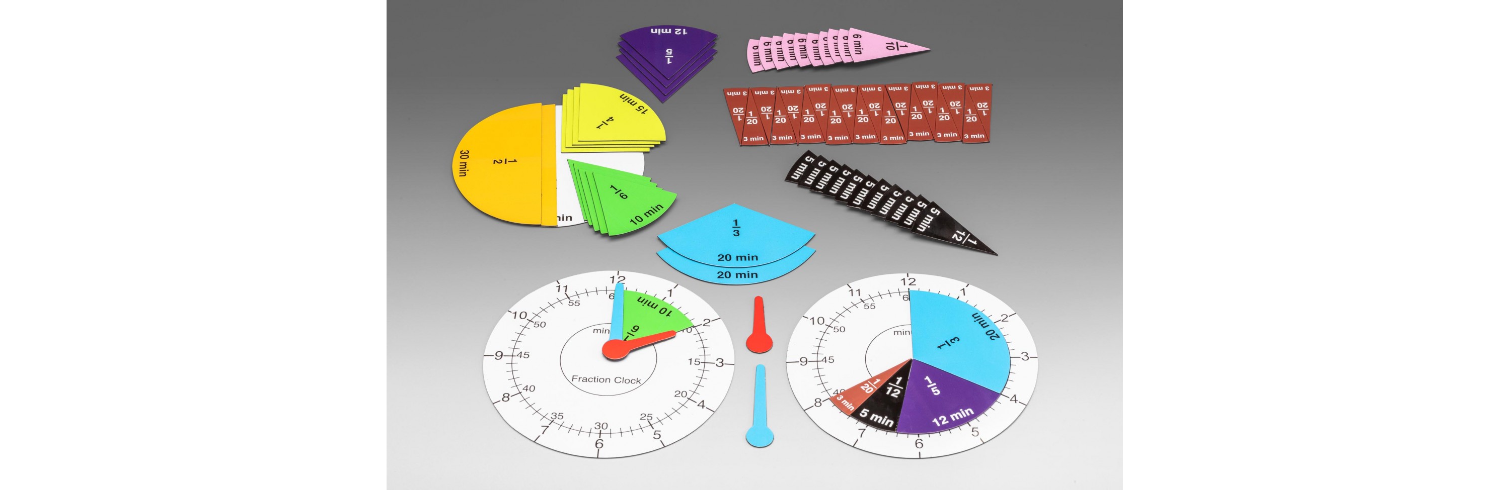 Wissner® active learning - Fraction Clock magnetic