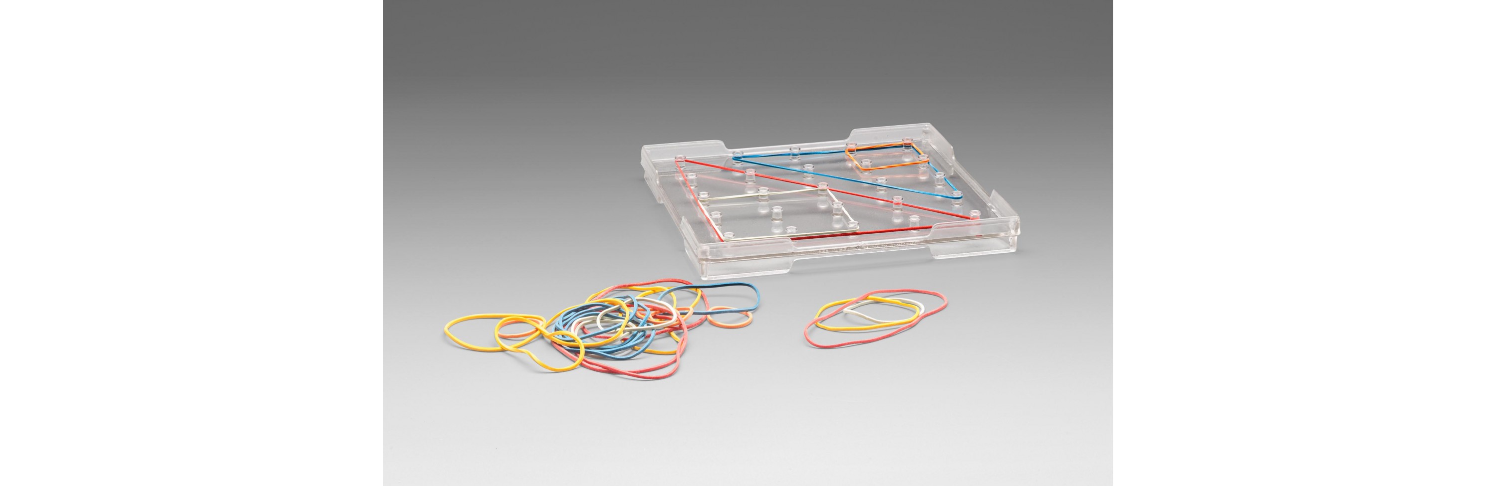 Wissner® active learning - Geoboard small transparent RE-Plastic®