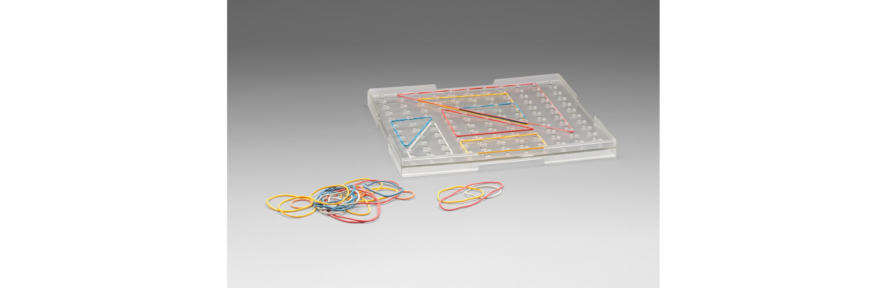 Wissner® active learning - Geoboard big transparent RE-Plastic®