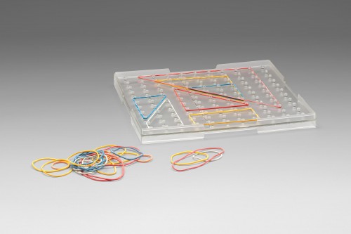 Wissner® active learning - Geoboard big transparent RE-Plastic®