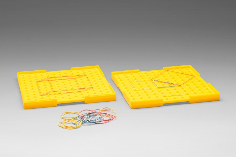 Geoboard. large double sided yellow