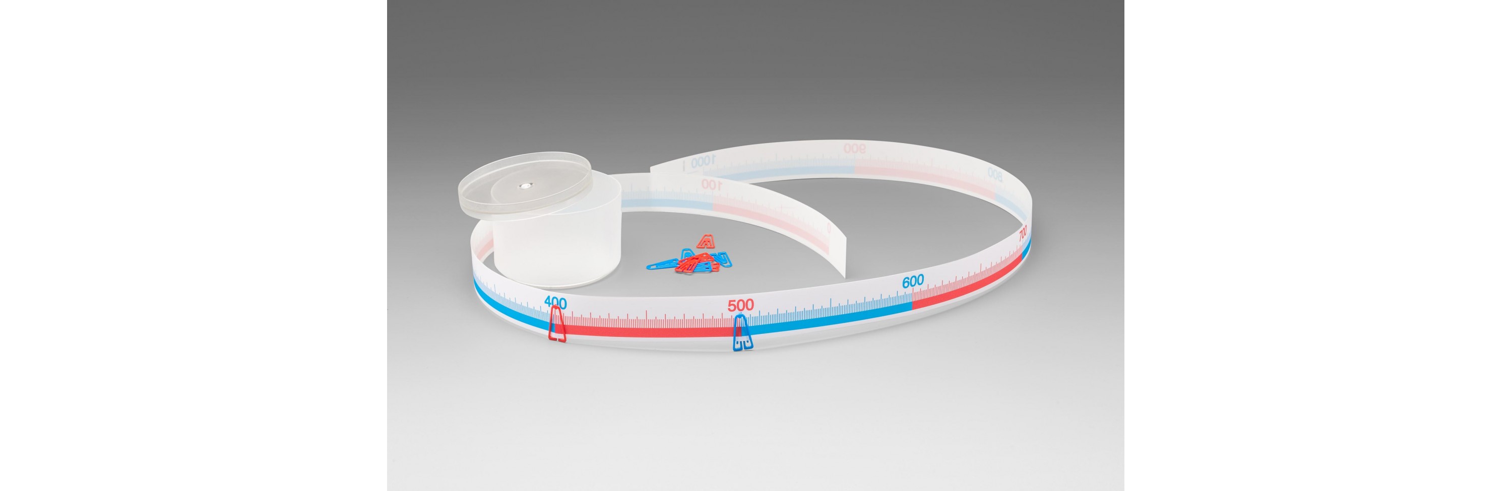 Wissner® active learning - Number Line Band range of 1000 1m long RE-Plastic®