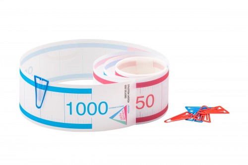 Wissner® active learning - Number Line Band 1-1000 5m long RE-Plastic®