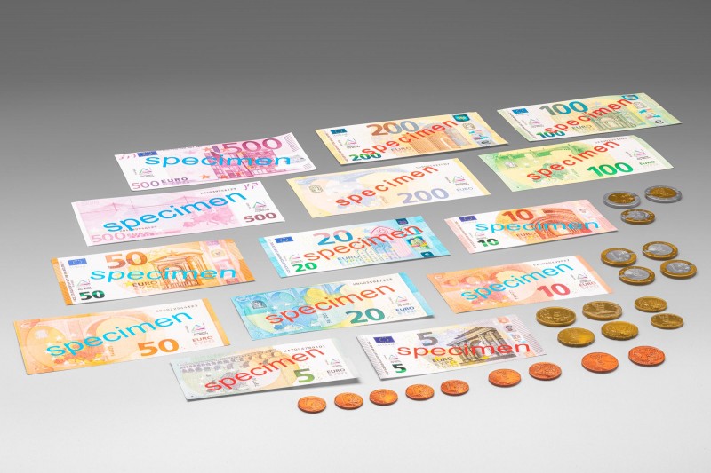 EURO Toy money (44 pcs) RE-Plastic®