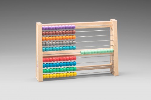 Wissner® active learning - Abacus in 10 colours RE-Wood®