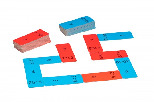 Domino Game Division in the 100 number range