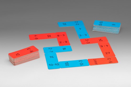 Wissner® active learning - Domino Game Multiplication in the 100 number range