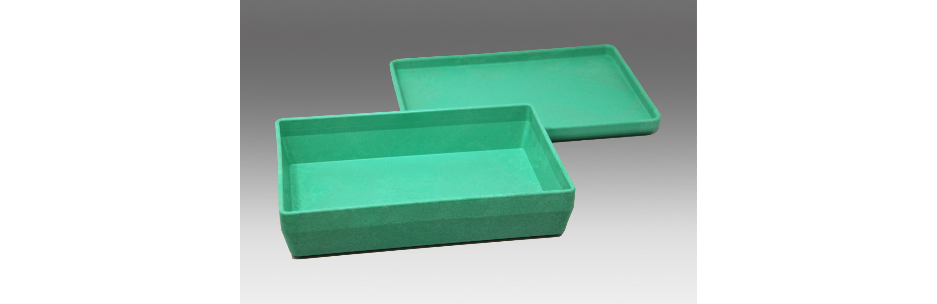 Wissner® aktiv lernen - RE-Wood® Box with lid green