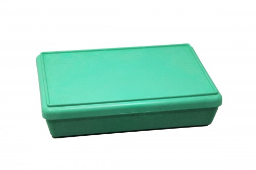 RE-Wood® Box with lid green