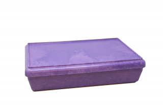 RE-Wood® Box. with Lid. purple