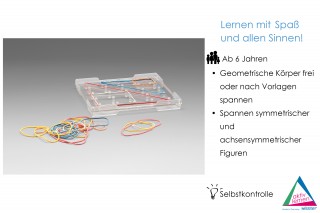 Geoboard. small transparent