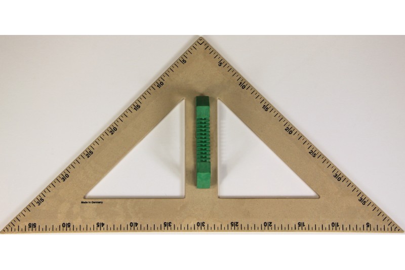 Wissner® active learning - Set square 60cm Made from RE-Wood® RE-Plastic®