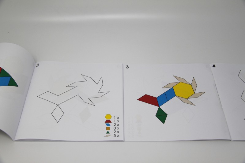 Wissner® active learning - Example Book for Pattern Blocks