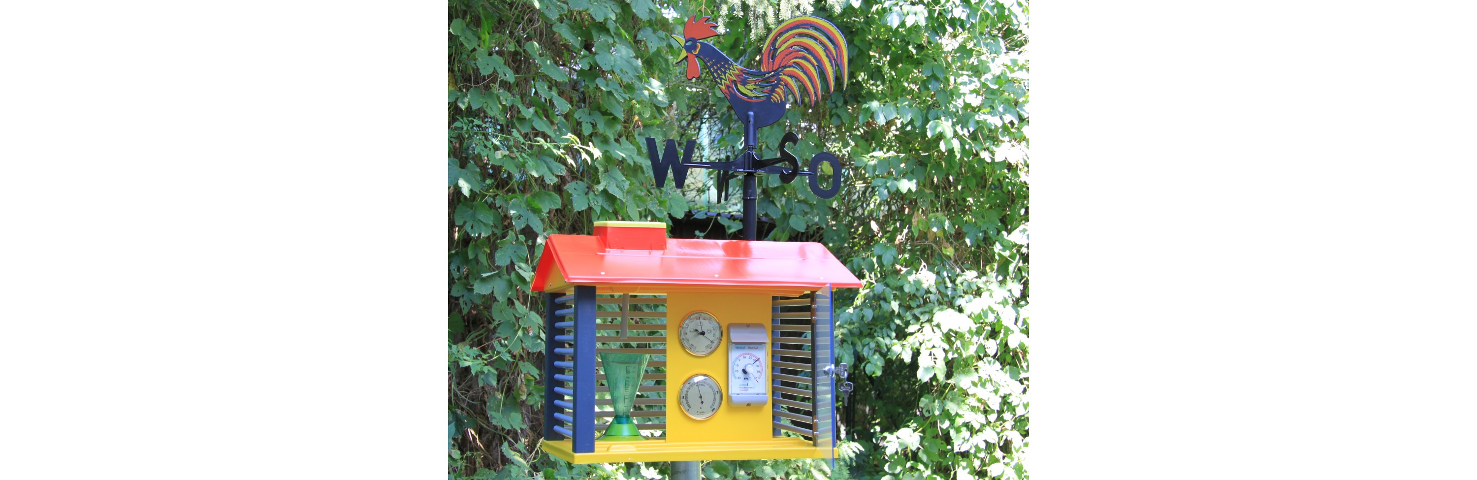 Wissner® active learning - Weather Station with instruments and weathercock