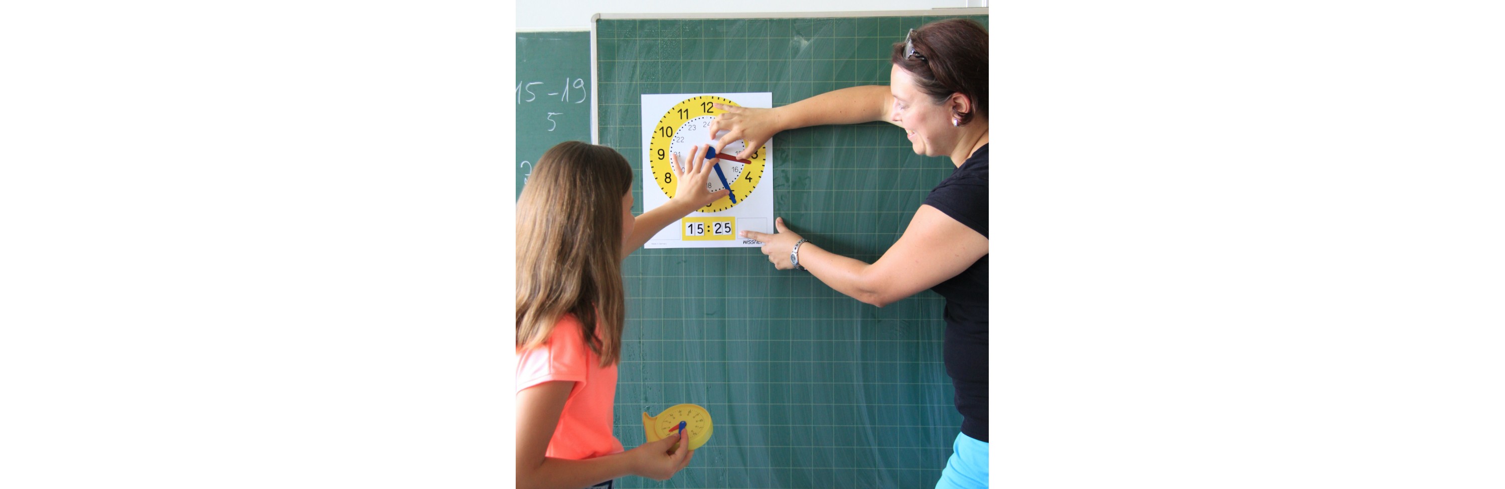 Wissner® active learning - Clock for chalkboard magnetic