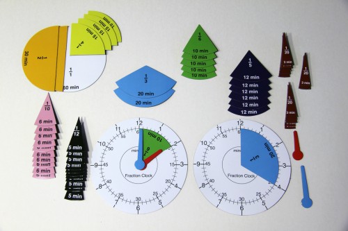 Fraction Clock magnetic